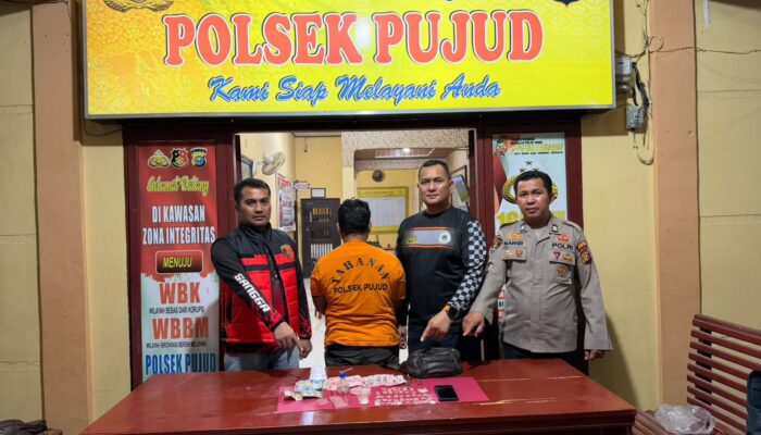 Polsek Pujud Gerebek Bandar Narkoba di Teluk Nayang, Sabu-Ekstasi & Uang Rp3,5 Juta Disimpan di Mobil Sigra