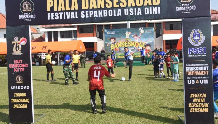 Piala Danseskoad Jadi Wadah Talenta Muda Sepak Bola