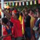 Semangat Piala Dunia, TNI dan Masyarakat Nobar kebangsaan
