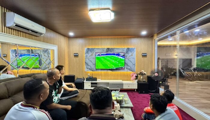 Semarak Piala Dunia 2026, Forkopimda Inhu Gelar Nobar Penuh Kebersamaan
