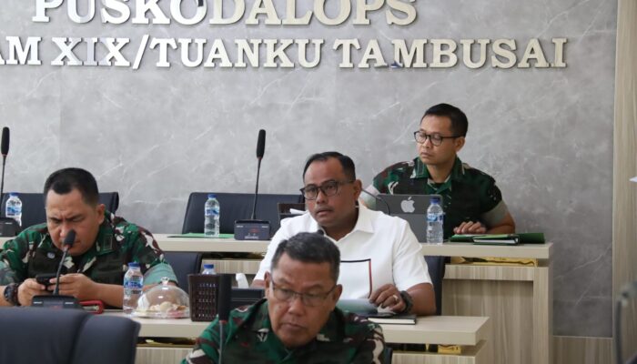Kodam XIX Tuanku Tambusai Perkuat Siaga Karhutla, Pangdam Pimpin TFG Virtual 22 Juni