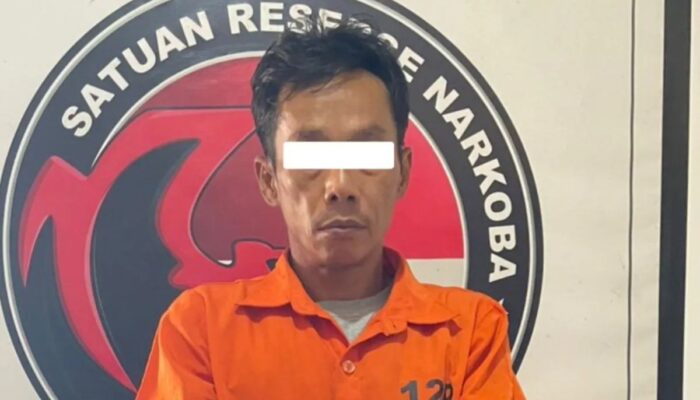 3 Tahun Jadi DPO, Fasilitator Sabu 15Kg di Riau Ditangkap di Rumahnya