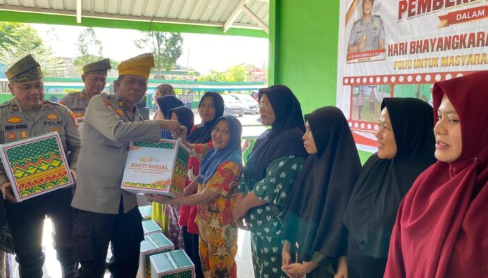 Polsek Bagan Sinembah Resmikan Sumur Bor & Salurkan 30 Paket Bansos Sambut Hari Bhayangkara ke-80