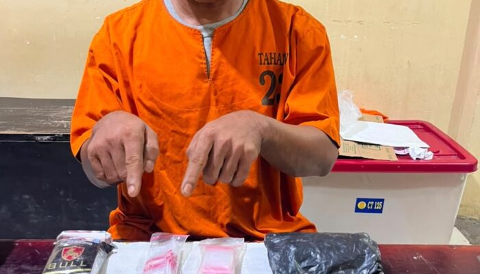 Dagang Sabu, Warga Desa Pauh Ranap Dibekuk Polisi