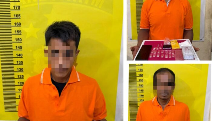 Polisi Ungkap Peredaran Narkoba di Kelurahan Pangkalan Kasai, Belasan Paket Sabu Ditemukan