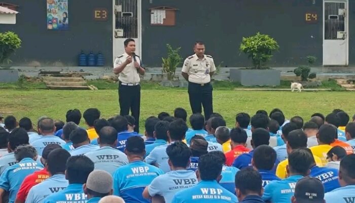 Rutan Rengat Sosialisasikan Pencegahan Gratifikasi dan Penguatan Pengawasan ke Warga Binaan