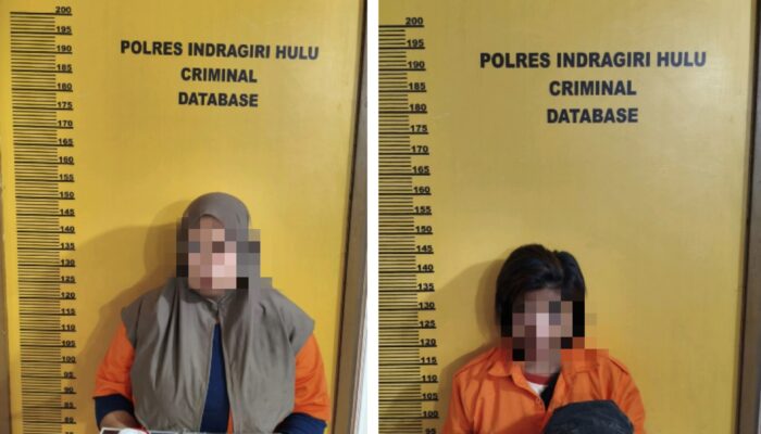 Dua Wanita Ciduk Polisi Sektor Rengat Barat Gara-gara Narkotika, Begini Kisahnya