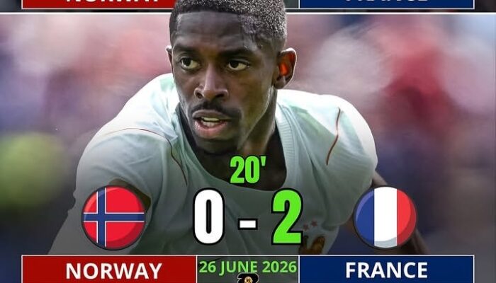 Dembélé Gila! Hat-trick Bawanya Prancis Sikat Norwegia di Grup I Piala Dunia 2026