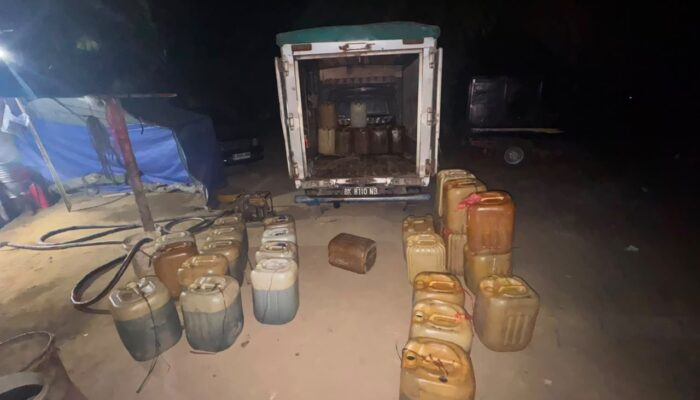 Ditreskrimsus Polda Riau Sita 2.640 Liter Pertalite dan Bio Solar Ilegal di Bagan Sinembah