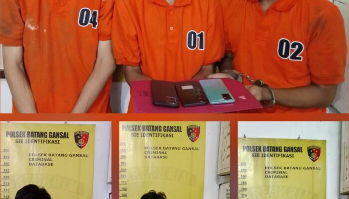 Buang Sabu ke Closet Gagal! 6 Pelaku Narkoba di Batang Gansal Diringkus Polisi