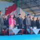 Ketua DPRD Inhu Sabtu P. Sinurat Hadiri Upacara HUT Bhayangkara ke-80 di Lapangan RTH Rengat