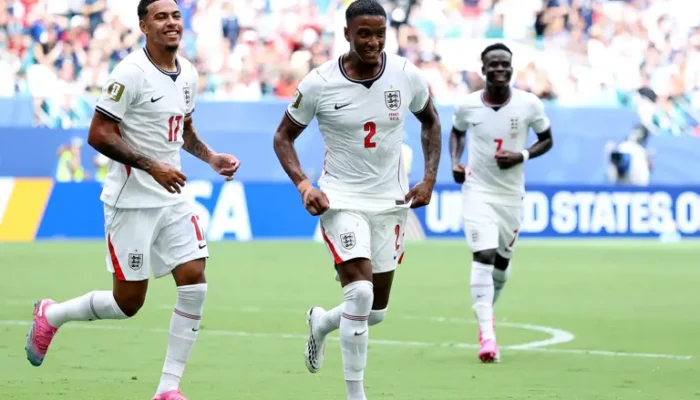 Drama 10 Gol! Inggris Kalahkan Prancis 6-4, Saka Hattrick di Piala Dunia 2026