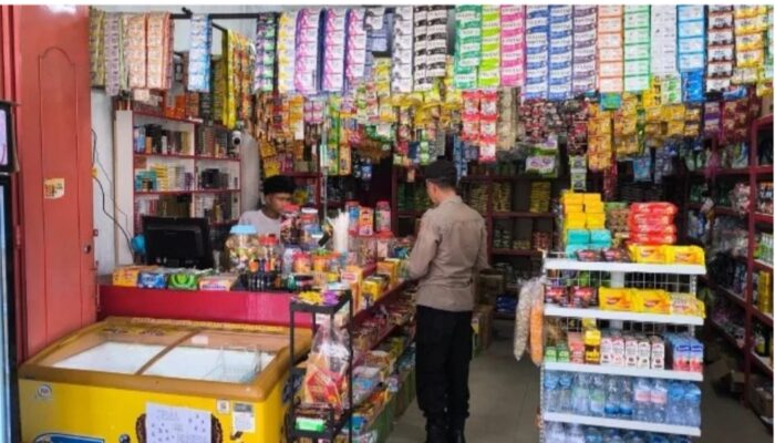 Dukung Swasembada Pangan, Polresta Pekanbaru Edukasi Toko Sembako