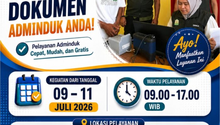 Korban Bencana di Subulussalam Bisa Urus e-KTP, KK, Akta Gratis di Kantor Camat