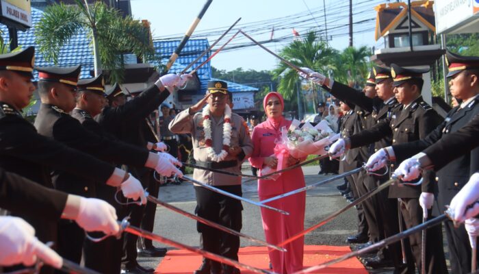 Resmi Jabat Kapolres Inhil, AKBP Donny Eko Listianto Tekankan Profesionalisme dan Antisipasi Karhutla