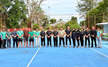Kejari Subulussalam dan PN Singkil Main Tenis Bareng, Perkuat Sinergi Penegakan Hukum