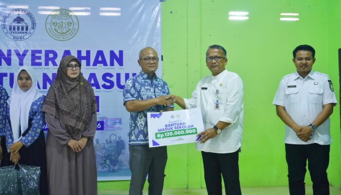 Sebar Energi Kebaikan, PHR Zona Rokan Salurkan Zakat Rp120 Juta untuk 181 Siswa