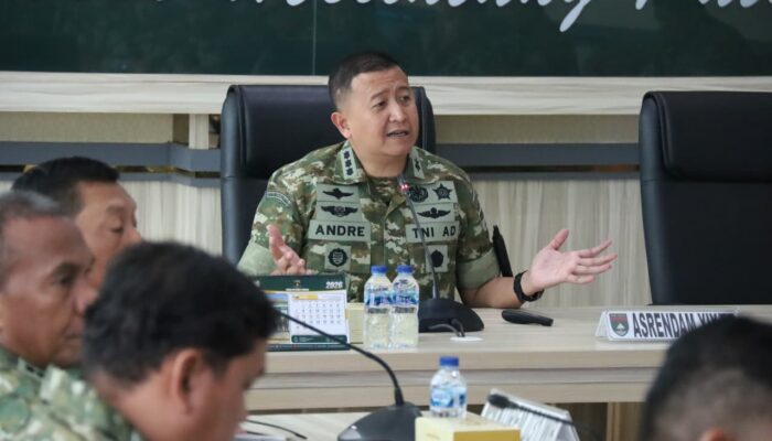 Kodam XIX Tuanku Tambusai Satukan Langkah Optimalkan Program Kerja dan Implementasi Doktrin TNI AD