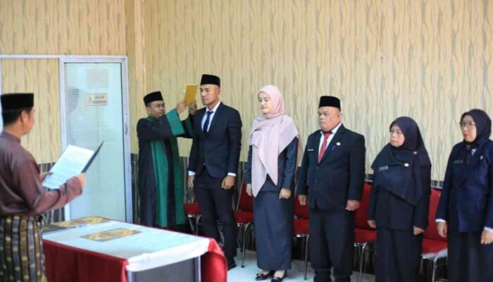 Sekda Meranti Lantik 5 Pejabat Baru, Dorong Peningkatan Pelayanan Publik