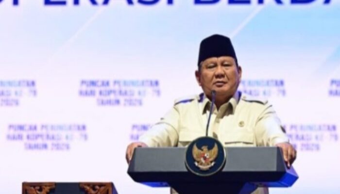 Hari Koperasi ke-79, Presiden Prabowo Dorong Sinergi Koperasi, UMKM, BUMN dan Swasta Wujudkan Indonesia Incorporated