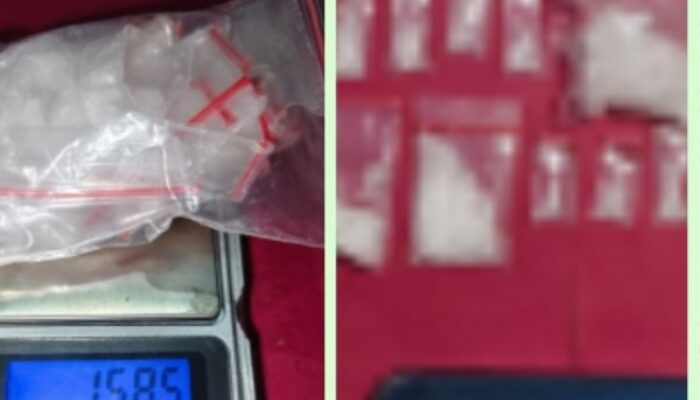 Sat Resnarkoba Polres Pelalawan Ringkus 2 Pengedar Sabu, Sita 45 Paket di Pangkalan Kerinci
