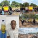 Gara-gara Usir Nyamuk, Seorang Pensiunan Bakar Lahan Dan Hanguskan Kebun Sawit di Inhu