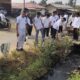 Sambut HUT RI ke-81, Rutan Kelas IIB Rengat Gelar Aksi Bersih Selokan di Area Publik