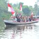 Nasionalisme Untuk Suku Talang Mamak, Tim Ekspedisi Presisi Merah Putih Polda Riau Polres Inhu Hantarkan Bendera, Bansos Hingga Tanam Pohon Bersama