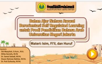 FOTO: Tim Peneliti Prodi Pendidikan Bahasa Arab FBS UNJ Kembangkan Bahan Ajar Digital Tata Bahasa Arab Berbasis Multimedia Interaktif Berorientasi Self-Regulated Learning bagi Mahasiswa Pemula (Andre Hariyanto/KOMPAS1)