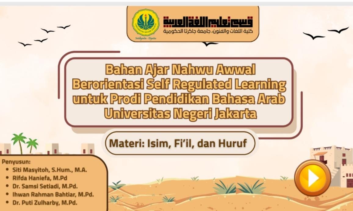 FOTO: Tim Peneliti Prodi Pendidikan Bahasa Arab FBS UNJ Kembangkan Bahan Ajar Digital Tata Bahasa Arab Berbasis Multimedia Interaktif Berorientasi Self-Regulated Learning bagi Mahasiswa Pemula (Andre Hariyanto/KOMPAS1)
