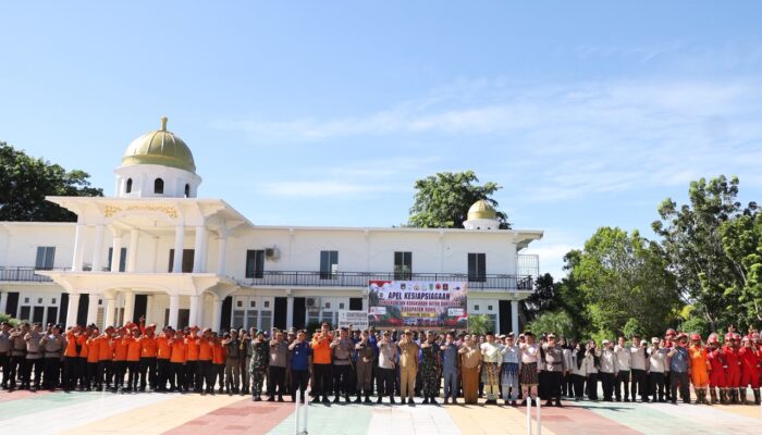Pemkab Rohil Gelar Apel Kesiapsiagaan Karhutla 2026, Hadapi Musim Kemarau dan El Nino