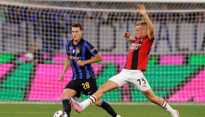 Derby Pramusim Milan vs Inter Berakhir 1-1, Nkunku Penalti Selamatkan Rossoneri