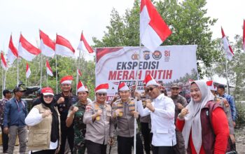 Ekspedisi Merah Putih Presisi Polda Riau Hadir di Panipahan, Salurkan Bantuan dan Layanan Kesehatan