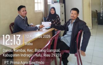 PT PAS Mitra Agrinas di Inhu Dukung Semarak HUT RI di Desa Sencalang dan Danau Rambai  ‎