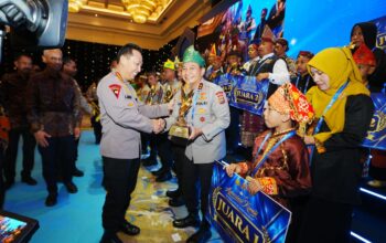 Unggul di Enam Kategori, Polda Riau Juara Umum Ketahanan Pangan Polri