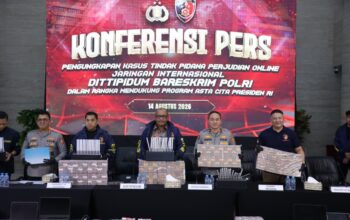 Bongkar Jaringan Judi Online Internasional, Bareskrim Polri : Transaksi Rp890 Miliar