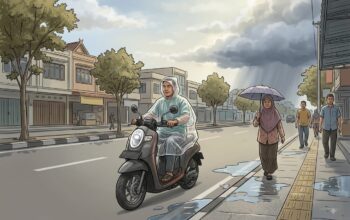 Cuaca Riau Minggu 16 Agustus: Hujan Merata, Hotspot Capai 74 Titik