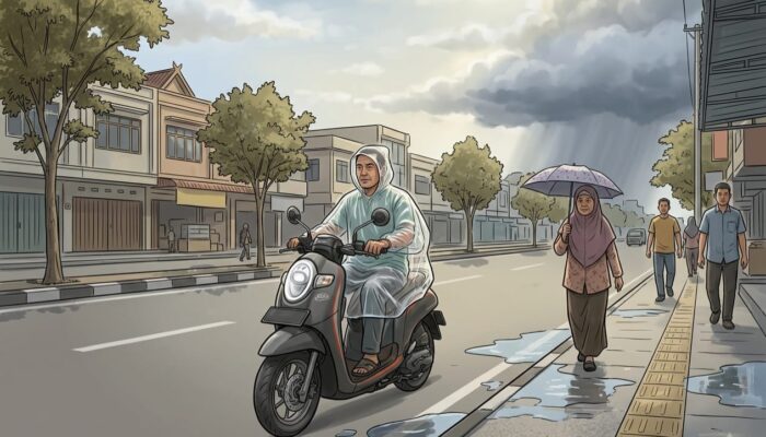 Cuaca Riau Minggu 16 Agustus: Hujan Merata, Hotspot Capai 74 Titik