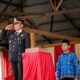 Kapolsek Batang Tuaka IPDA Dahri Iskandar Jadi Irup Upacara Penurunan Bendera HUT RI ke-81