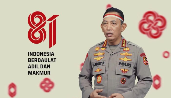 Pesan Kemerdekaan Kapolri: Jaga Kedaulatan, Wujudkan Indonesia Aman dan Sejahtera