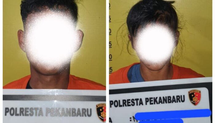 Tim Resmob Jembalang Tangkap 2 Terduga Pelaku Curanmor di Marpoyan Damai Pekanbaru