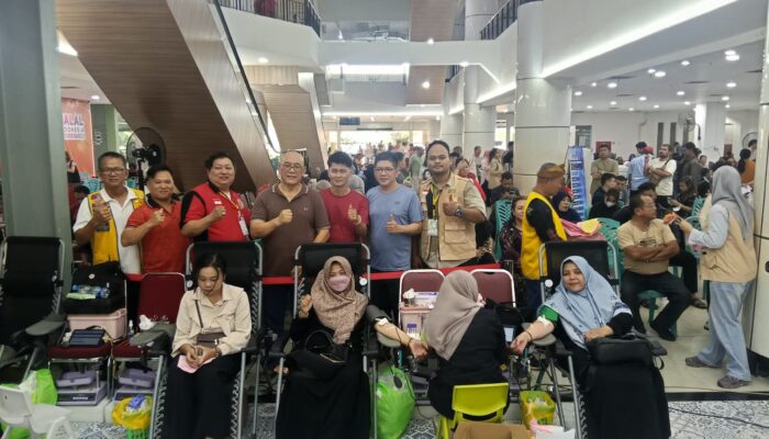 Rayakan HUT IKPI, Aksi Sosial di Pekanbaru Berhasil Kumpulkan 444 Kantong Darah