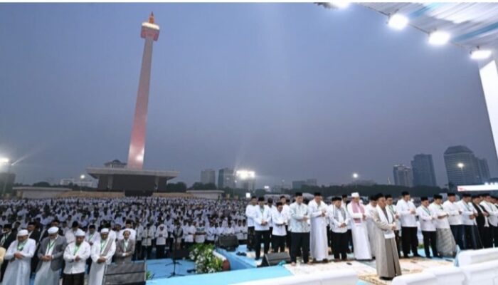 100.000 Jemaah Padati Monas, Zikir dan Doa Kebangsaan Buka Rangkaian HUT ke-81 RI