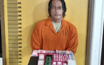 Jadikan Rumahnya Sebagai Markas Jualan Narkotika, Nana Dibekuk Personel Polsek Rengat Barat
