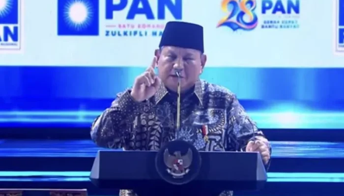 Presiden Prabowo di HUT ke-28 PAN: Nilai Perjuangan Butuh Keberanian, Ketabahan dan Kesetiaan