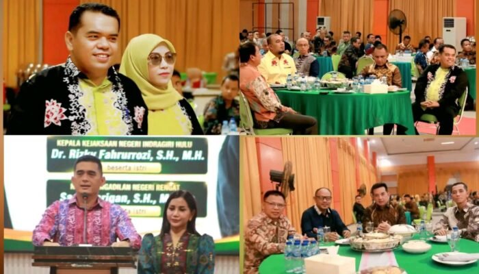 Ketua DPRD Inhu Sabtu P. Sinurat dan Forkopimda Gelar Temu Ramah dengan Kajari dan Ketua PN Inhu