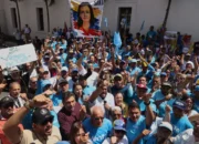 Ratusan Pendukung Maria Corina Machado Gelar Aksi di Venezuela Tuntut Kepulangan dan Pemilu Presiden