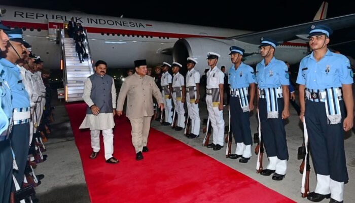 Presiden Prabowo Tiba di India untuk Hadiri KTT ke-18 BRICS sebagai Anggota Penuh