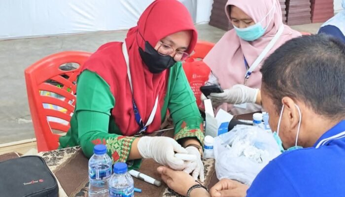 Jaga Kesehatan dan Cegah Penyakit Menular, Rutan Rengat Gelar Skrining TBC Metode TCM dan Cek Kesehatan Gratis