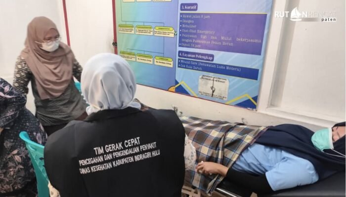 Rutan Rengat Gandeng Dinkes Inhu dan Puskesmas Pekan Heran Gelar Skrining HPV DNA untuk WBP Perempuan, Cegah Kanker Serviks